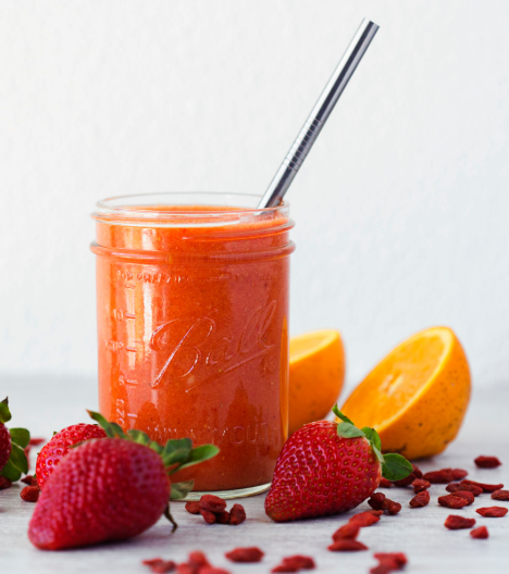 ORANGE AND STRAWBERRY BREEZE